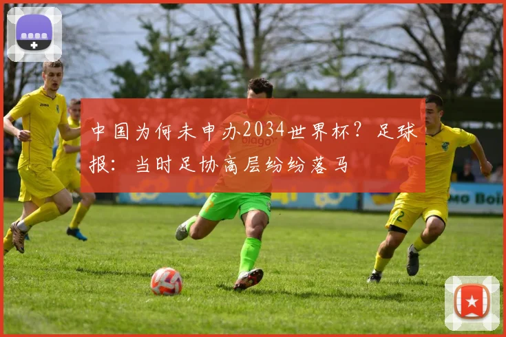 中国为何未申办2034世界杯？足球报：当时足协高层纷纷落马