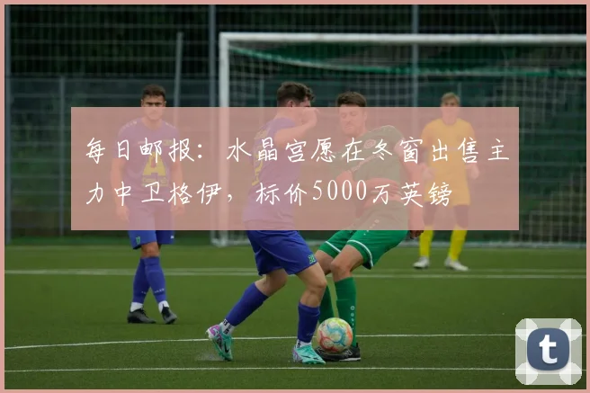 每日邮报：水晶宫愿在冬窗出售主力中卫格伊，标价5000万英镑